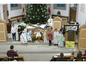 Kinderchristmette mit Krippenspiel (© Karl-Franz Thiede)